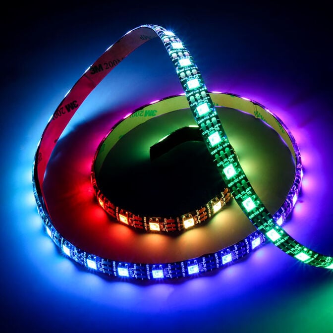 Lamptron FlexLight Multi LED Strips Programmable Kit - Infrared Remote image number 0