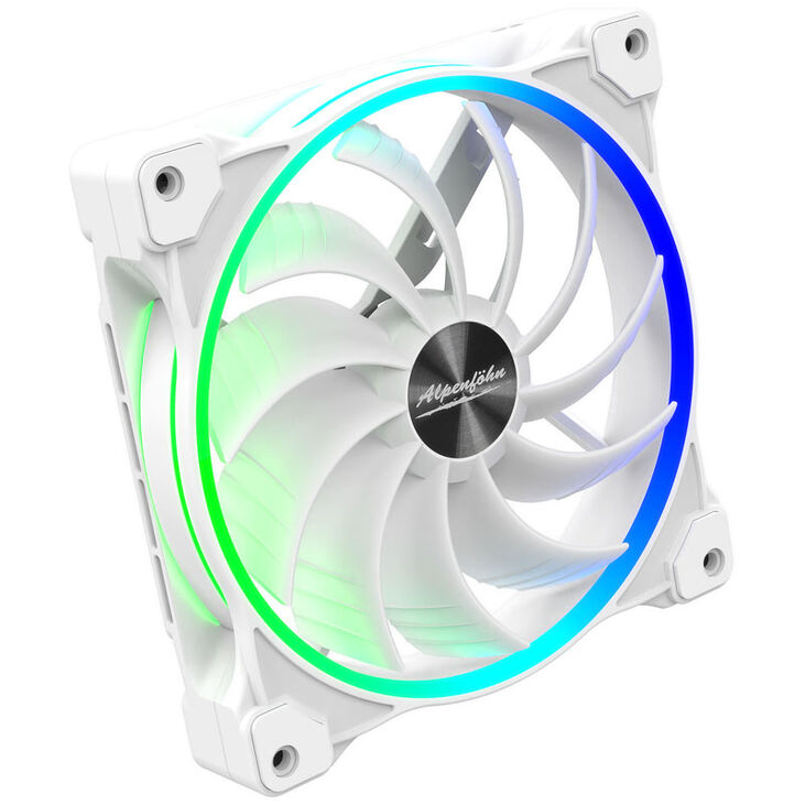 Alpenföhn 140mm Wing Boost 3 ARGB PWM fan, Triple - white image number 1