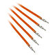 BitFenix Alchemy 2.0 PSU Cable, 5x 20cm - orange