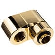 EK Water Blocks EK-Quantum Torque G1/4 Zoll doppel Verl&auml;ngerungs Offset MF 21 - gold image number null