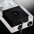 PHANTEKS R160C Reservoir - transparente Acryl-Backplate, DRGB-LED image number null