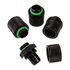 Corsair Hydro X Series XF fitting straight G1/4 inch BSPP to 13/10mm - 4 pack, black image number null
