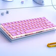 Glorious Aura Keycaps V2 - 145 Keycaps, pink, US-Layout image number null