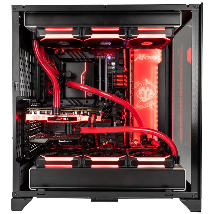 Gaming PC Red Medusa XL, AMD Ryzen 9 7900X, NVIDIA GeForce RTX 5080 image number 2