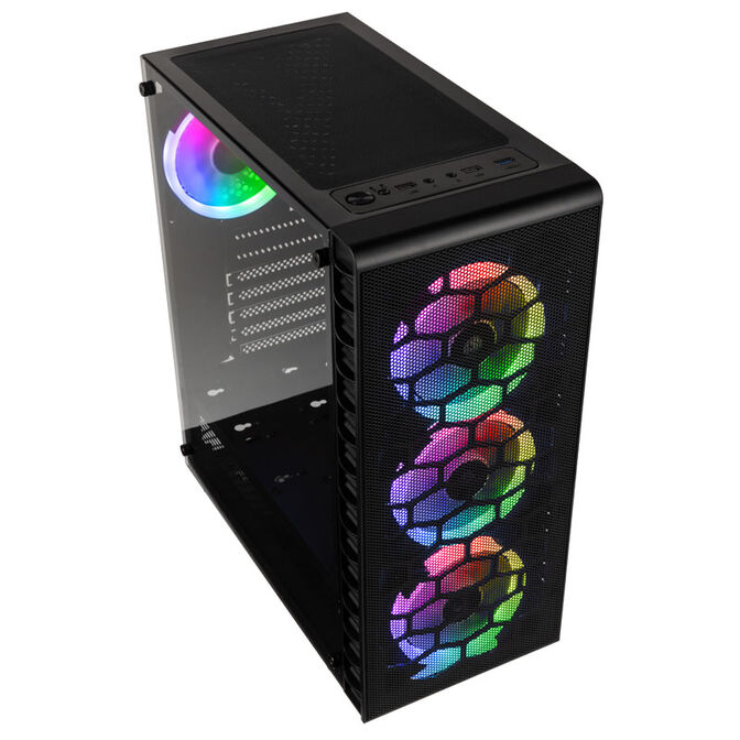 Kolink Observatory Lite Mesh RGB Mid Tower - black image number 1