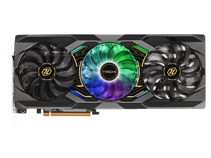 ASrock Radeon RX 9070 XT Taichi OC graphics card, 16384 MB GDDR6 ASrock Radeon RX 9070 XT Taichi OC graphics card, 16384 MB GDDR6