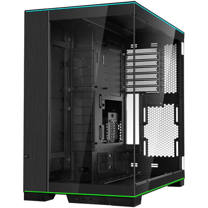 Lian Li O11D EVO RGB, Tempered Glass - schwarz image number 2