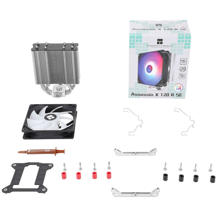 Thermalright Assasin X120 Refine SE ARGB CPU Cooler - 120mm image number 8