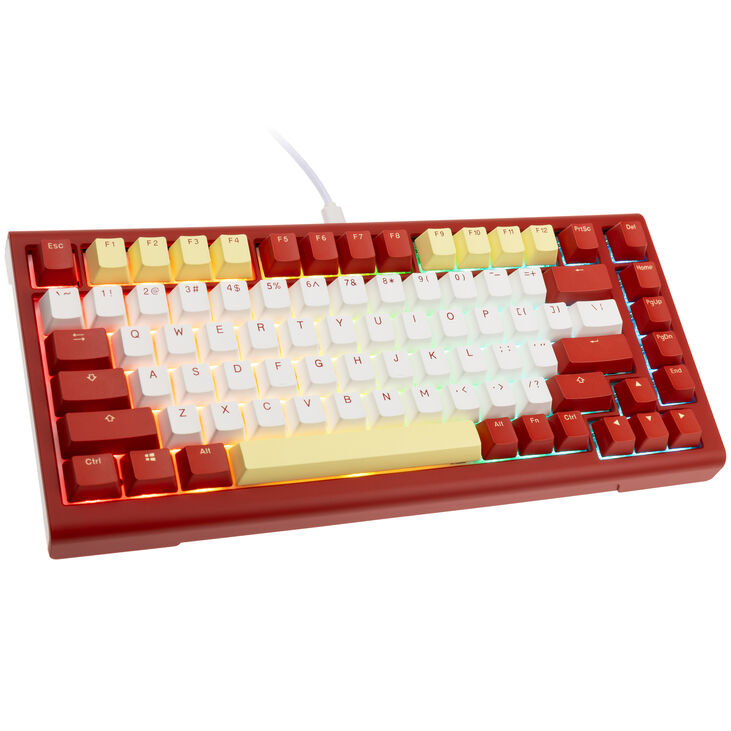 Ducky ProjectD x Fallout Bundle, Tinker 75 + Nuka-Cola Mousepad - MX2A Speed-Silver, ANSI (US) image number 1