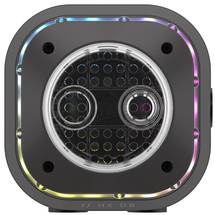 Corsair iCUE Link XD6 RGB Elite Pump Reservoir Combo - black image number 6