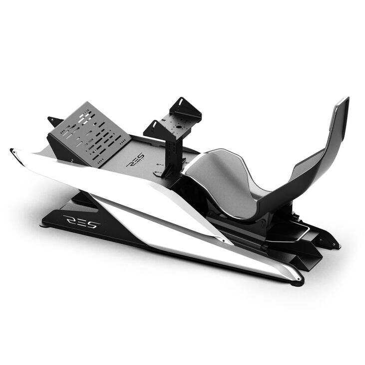 Res-Tech X1 Cockpit Simracing Rig - Shiny White image number 1