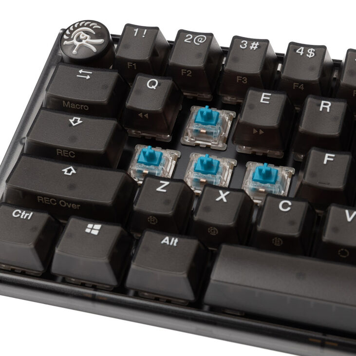 Ducky One 3 Aura Black SF Gaming Tastatur, RGB LED - MX-Blue (US) image number 4