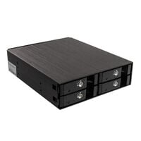 SilverStone SST-FS204B 5,25 Zoll Hot-Swap f&uuml;r 4x 2,5 Zoll HDD/SSD
