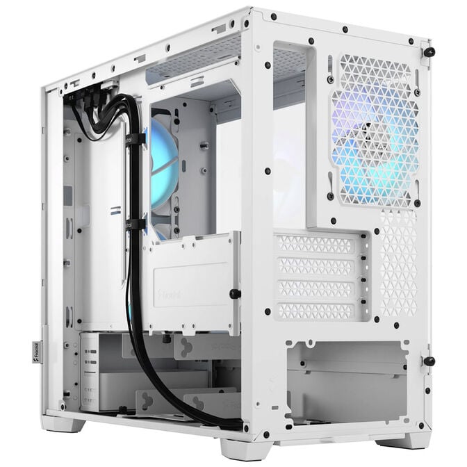 Fractal Design Pop Mini Air RGB Clear Tint Micro-ATX-Geh&auml;use, Tempered Glass - wei&szlig; image number 5
