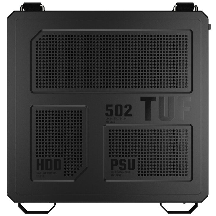 ASUS TUF Gaming GT502 Horizon PC Case, Mid Tower, ATX, Tempered Glass - Black image number 14