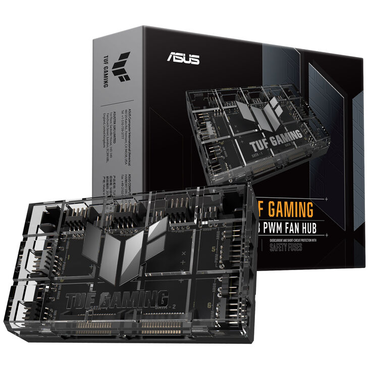 ASUS TUF Gaming ARGB PWM Fan Hub image number 0
