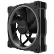 ASUS Prime MR120 ARGB Fan, PWM, Aura Sync - 120mm, black, triple-pack image number null