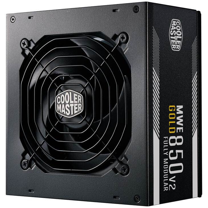 Cooler Master MWE V2, 80 PLUS Gold Netzteil, modular, PCIe 5.1 - 850 Watt, schwarz image number 0