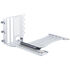 PHANTEKS Vertical GPU Bracket II + PCI-E 4.0 x16 riser ribbon cable, 22 cm - white image number null
