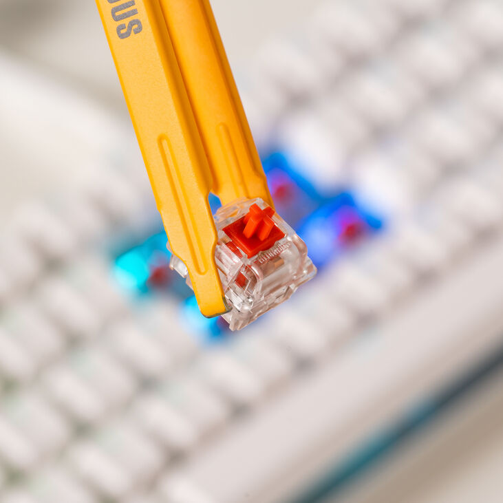 Glorious Fox Heavy Switches, Mechanical, 5-Pin, Linear, MX Stem, 55g - Lubed, 110 Pieces image number 13
