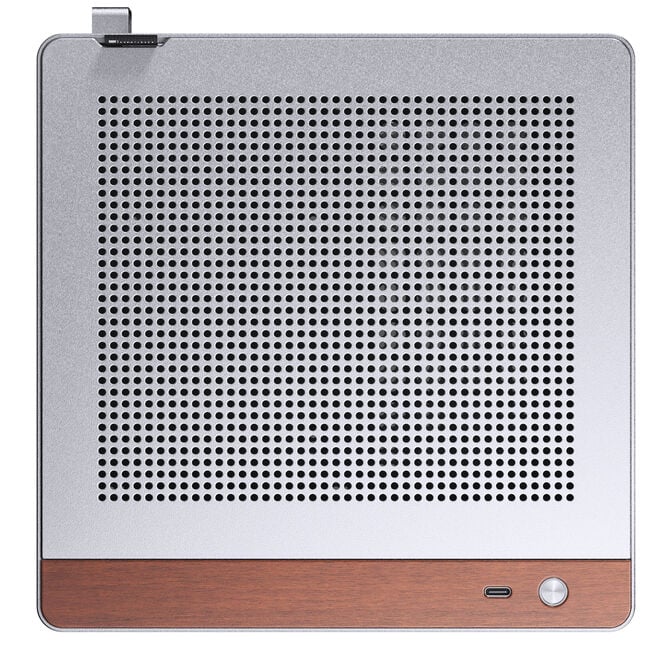 Jonsbo NV10 PC case, mini case, ITX - silver image number 6