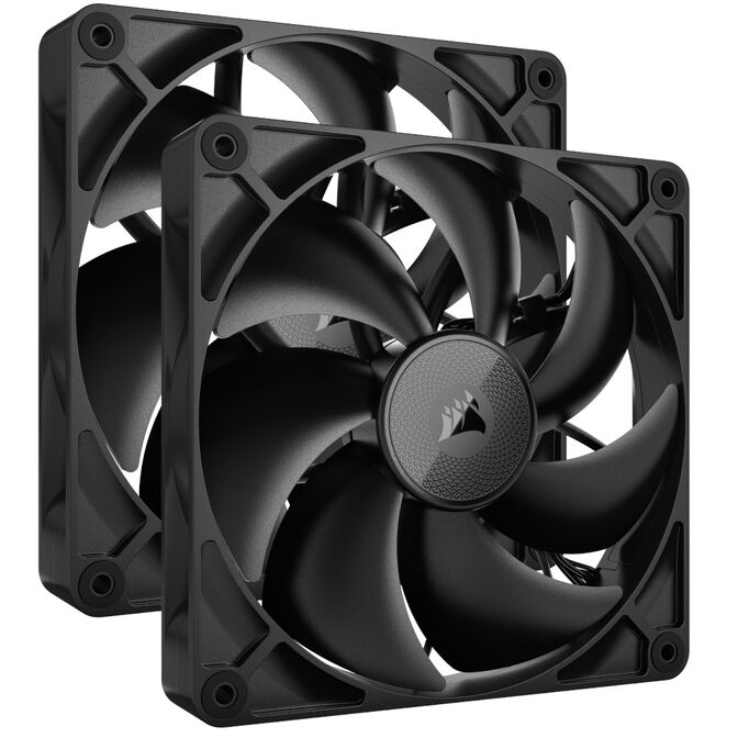 Corsair iCUE LINK RX140 Series, PWM Fan 2-Pack - 140mm, black image number 0