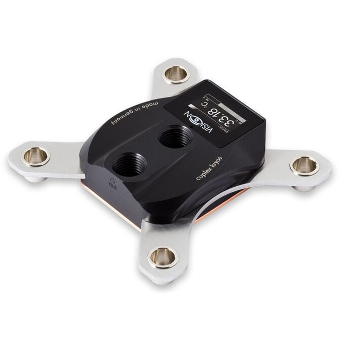 aqua computer cuplex kryos NEXT mit VISION LGA 1700 - Acetal/Kupfer image number 1