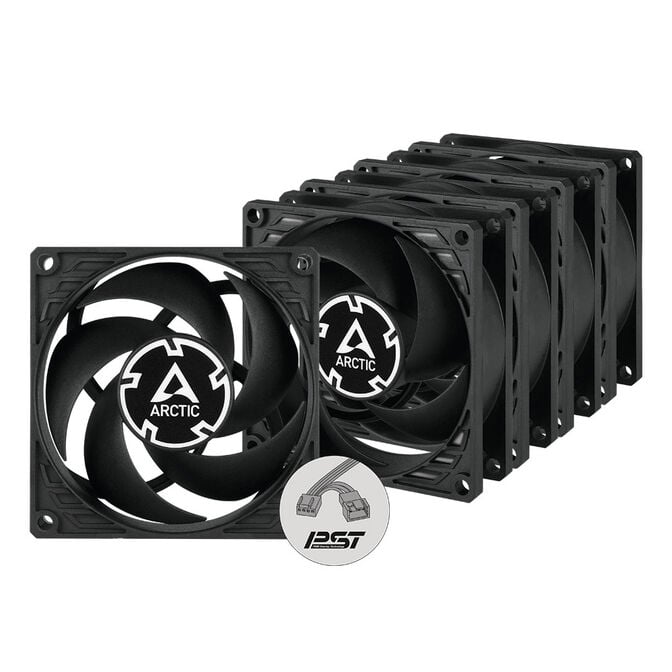 Arctic P8 PWM PST L&uuml;fter - 80mm, 5er Pack image number 0
