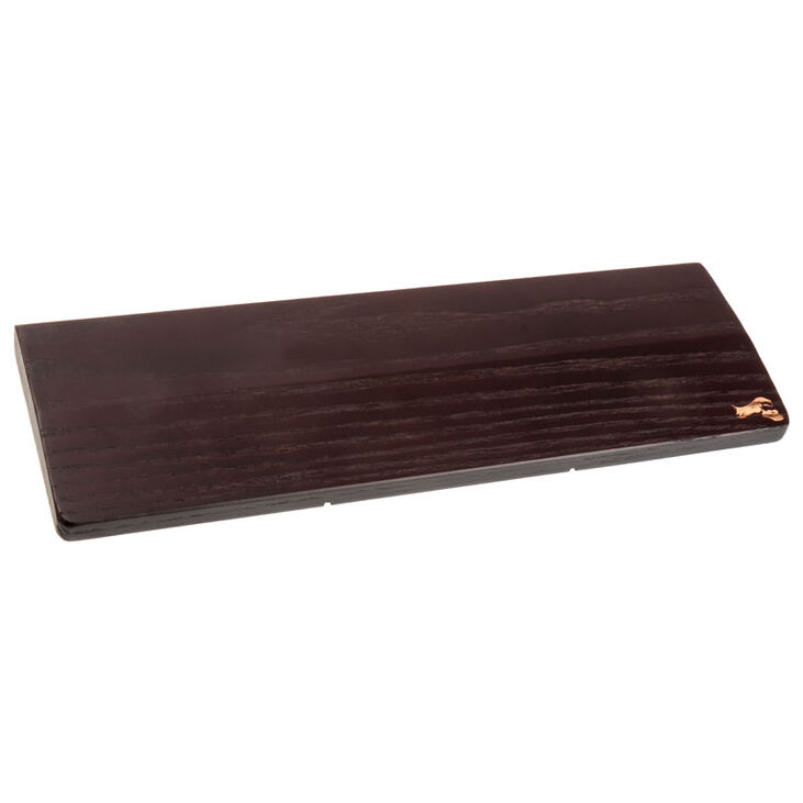 Glorious Keyboard Wrist Rest, Compact, Wood - Black Brown image number 0