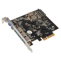Akasa adapter card, 2x USB 3.1 Type C, 3x USB 3.1 Type A, 10Gbps