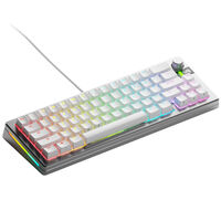Glorious GMMK 3 Pro 65% Custom Gaming Keyboard - Pre-Built, ANSI (US), Fox Switches, Silver