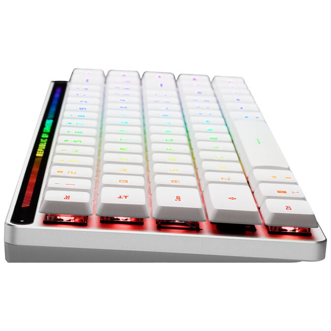 ASUS ROG Falchion RX Low Profile Gaming Tastatur, RX RED - wei&szlig;, silber image number 4