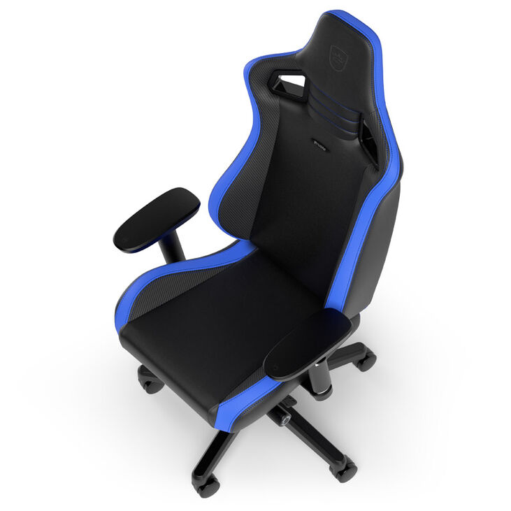 noblechairs EPIC Compact Gaming Stuhl  - schwarz/carbon/blau image number 6