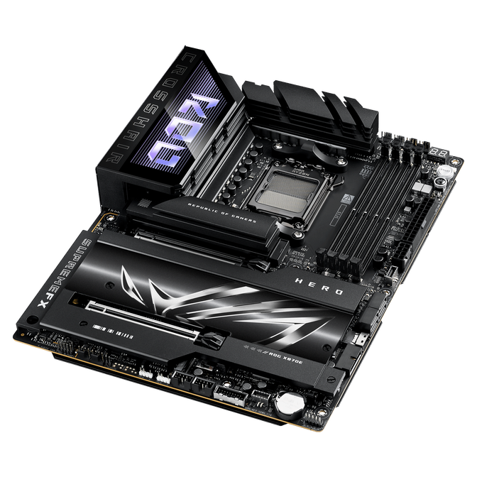 ASUS ROG Crosshair X870E Hero Mainboard, AMD X870E, Sockel AM5, DDR5 image number 6
