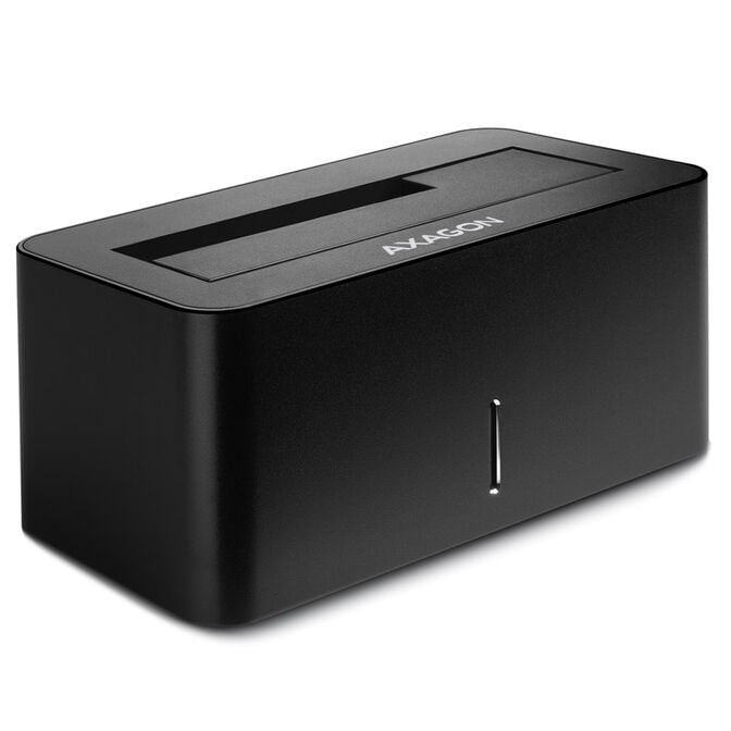 AXAGON ADSA-SN Dockingstation, USB 3.0, 1x 2,5"/3,5" SSD/HDD, SATA 6 - schwarz image number 0