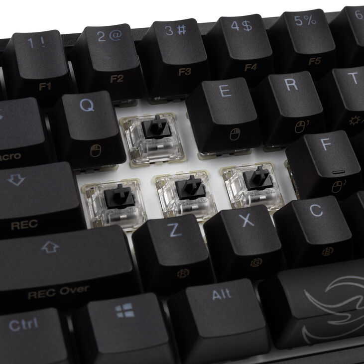 Ducky One 2 Pro Mini Gaming Tastatur, RGB LED - Cherry Black (US) image number 7