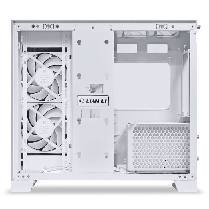 Lian Li O11 Dynamic Mini V2 Flow PC-Gehäuse, Mini-Gehäuse, ATX, Tempered Glass - inklusive 5x 120-mm-Lüfter, weiß image number 5
