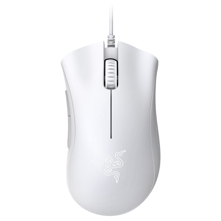 Razer DeathAdder Essential Gaming Maus, kabelgebunden - weiß image number 1