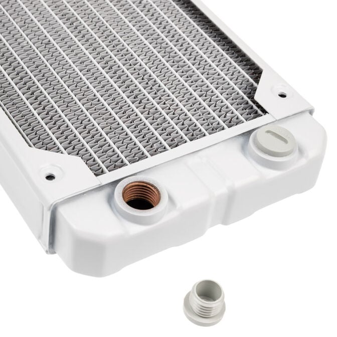 Corsair Hydro X Series XR5 240mm Water Cooling Radiator - wei&szlig; image number 3