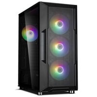 Zalman i3 Neo PC-Gehäuse, Midi-Tower, ATX, RGB, Tempered Glass - schwarz