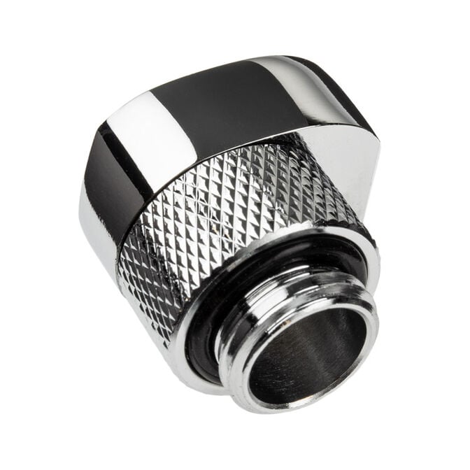 Alphacool Eiszapfen G1/4 inch extension offset MF 8 - chrome image number 2