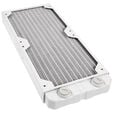 Corsair Hydro X Series XR5 240mm Water Cooling Radiator - wei&szlig; image number null