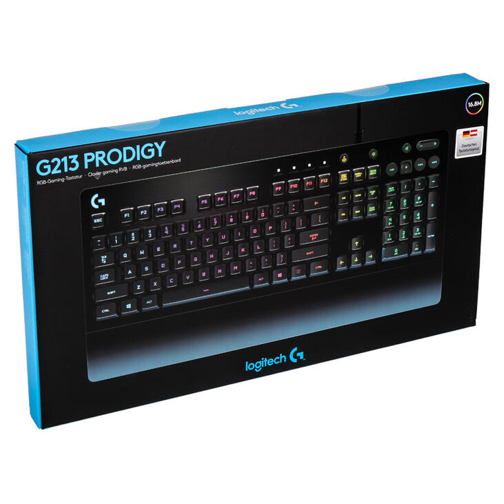 Logitech G213 Prodigy RGB-Gaming-Tastatur - schwarz image number 6