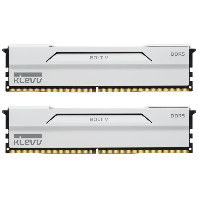 Klevv Bolt V DDR5-6000 RAM, XMP 3.0, EXPO - 32 GB Dual-Kit, wei&szlig; image number 0