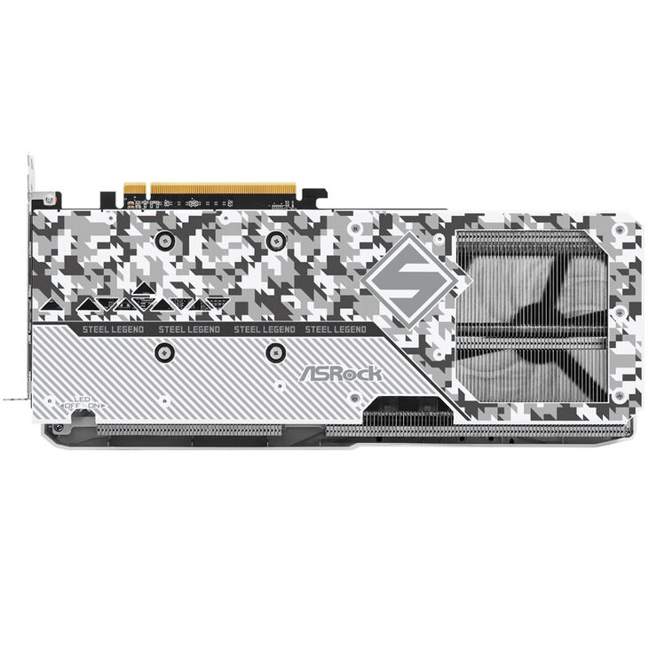 ASRock Radeon RX 7600 XT Steel Legend 16GO, 16384 MB GDDR6 image number 7
