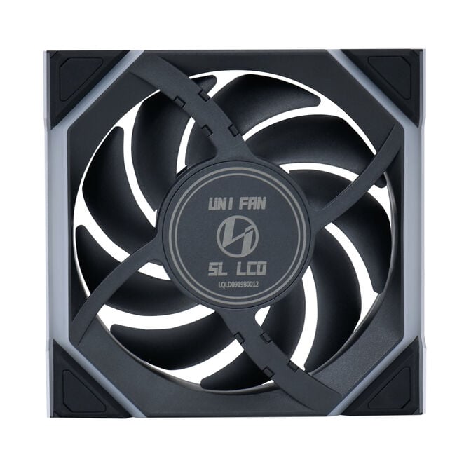 Lian Li UNI FAN SL Wireless LCD Fan, ARGB, PWM - Reverse Blade, 120 mm, black image number 4