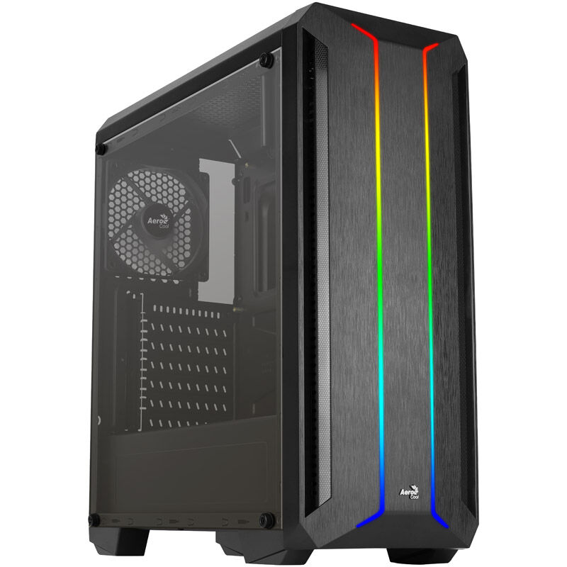 Aerocool Skyline ARGB V1 Midi-Tower, Acryglas - schwarz