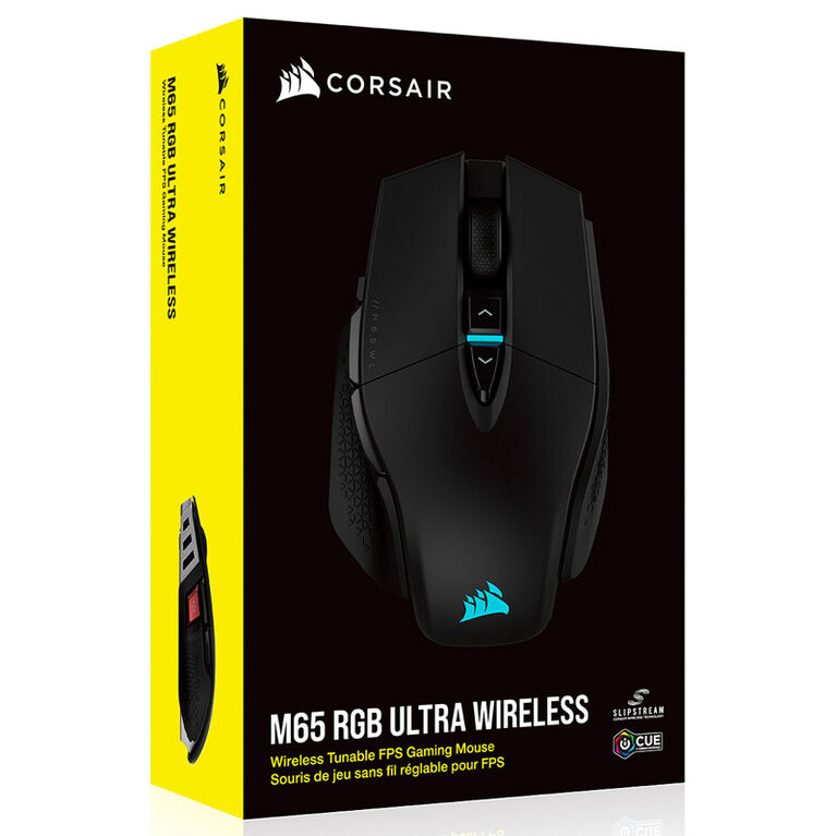 Corsair M65 RGB Ultra Wireless Gaming Maus - schwarz