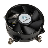SilverStone Nitrogon NT08-115X-V2 CPU cooler, PWM - 92mm