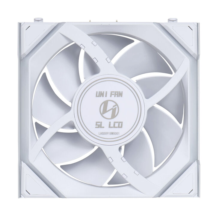 Lian Li UNI FAN SL Wireless LCD Fan, ARGB, PWM - 120 mm, white image number 4